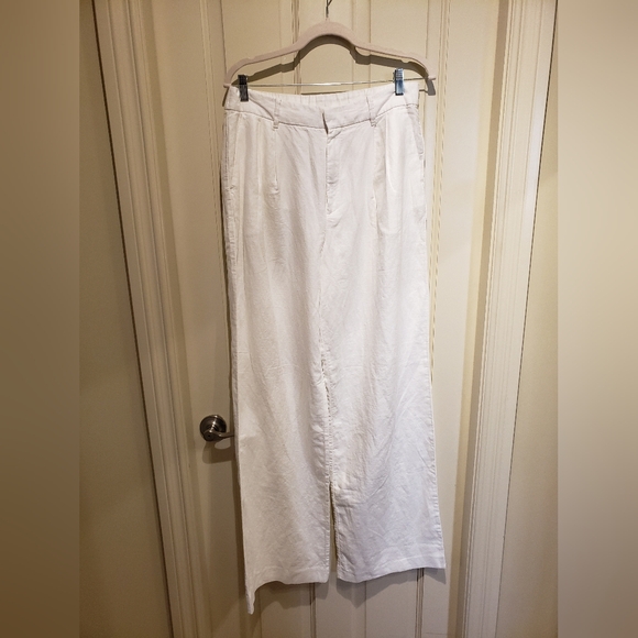 Gap Linen Blend Pants NWT - Picture 2 of 8